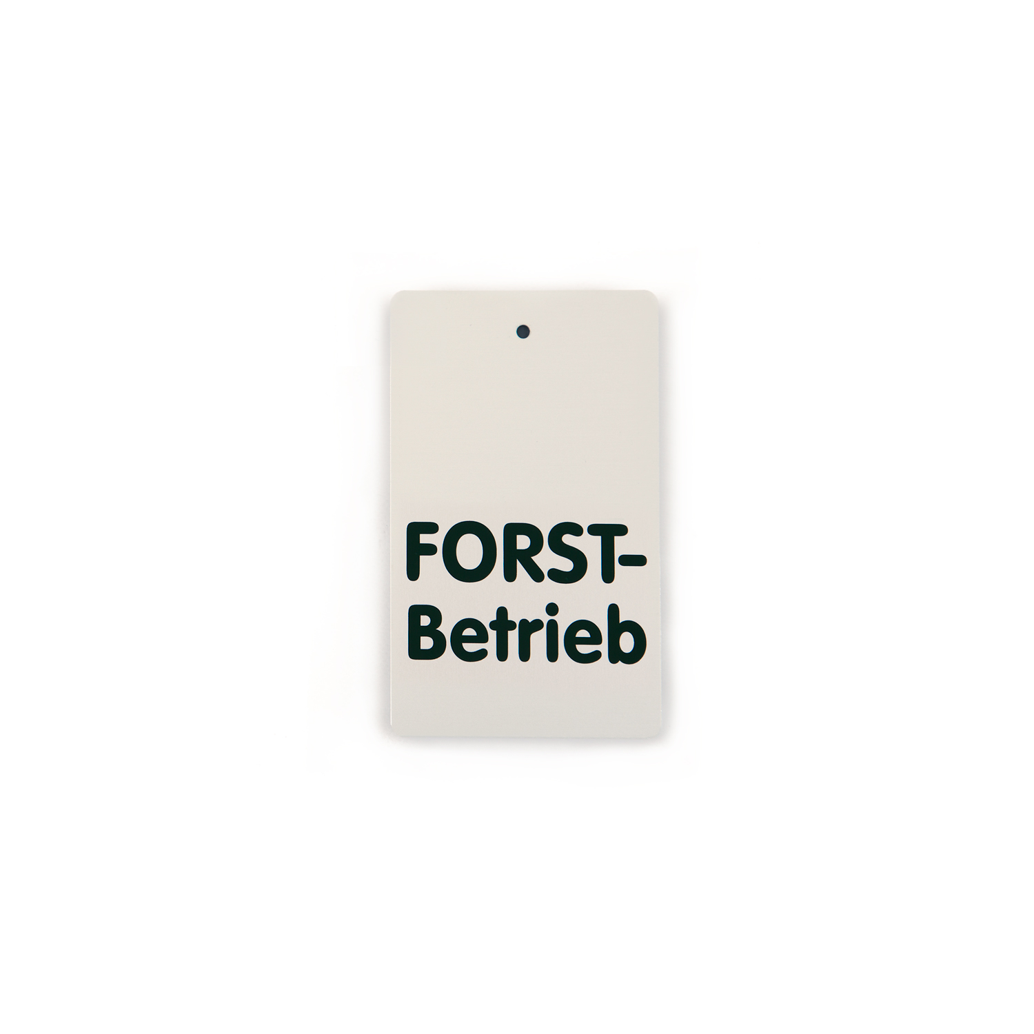 Dienstschild Forstbetrieb