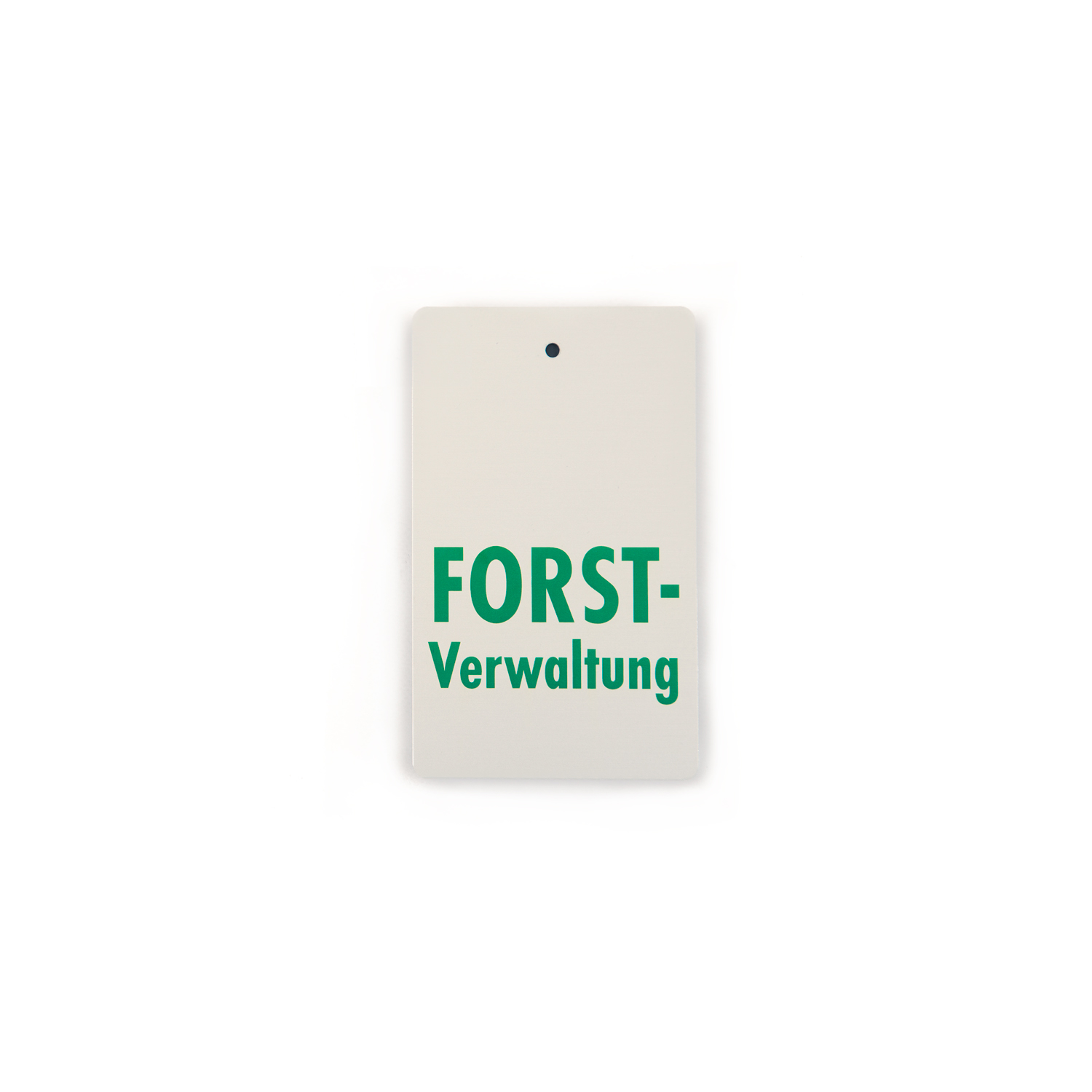 Dienstschild Forstverwaltung